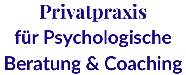 Privatpraxis für Psychologische Beratung & Coaching – Dipl.-Psych. Viola M. Hägele